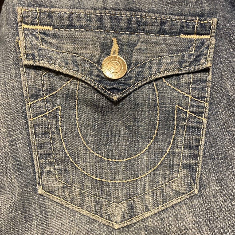 True Religion Cameron Women's Jeans Size 26 Made In USA - Picture 9 of 13